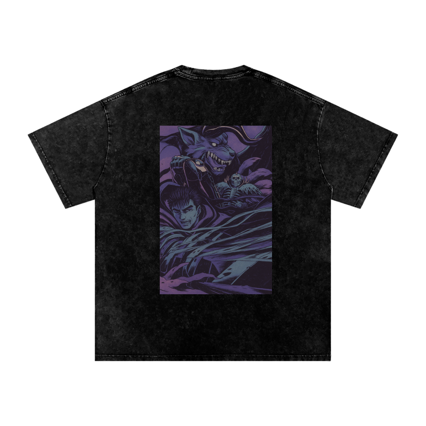 Ascend: Eclipseborn — Acid-Washed Oversized T-Shirt