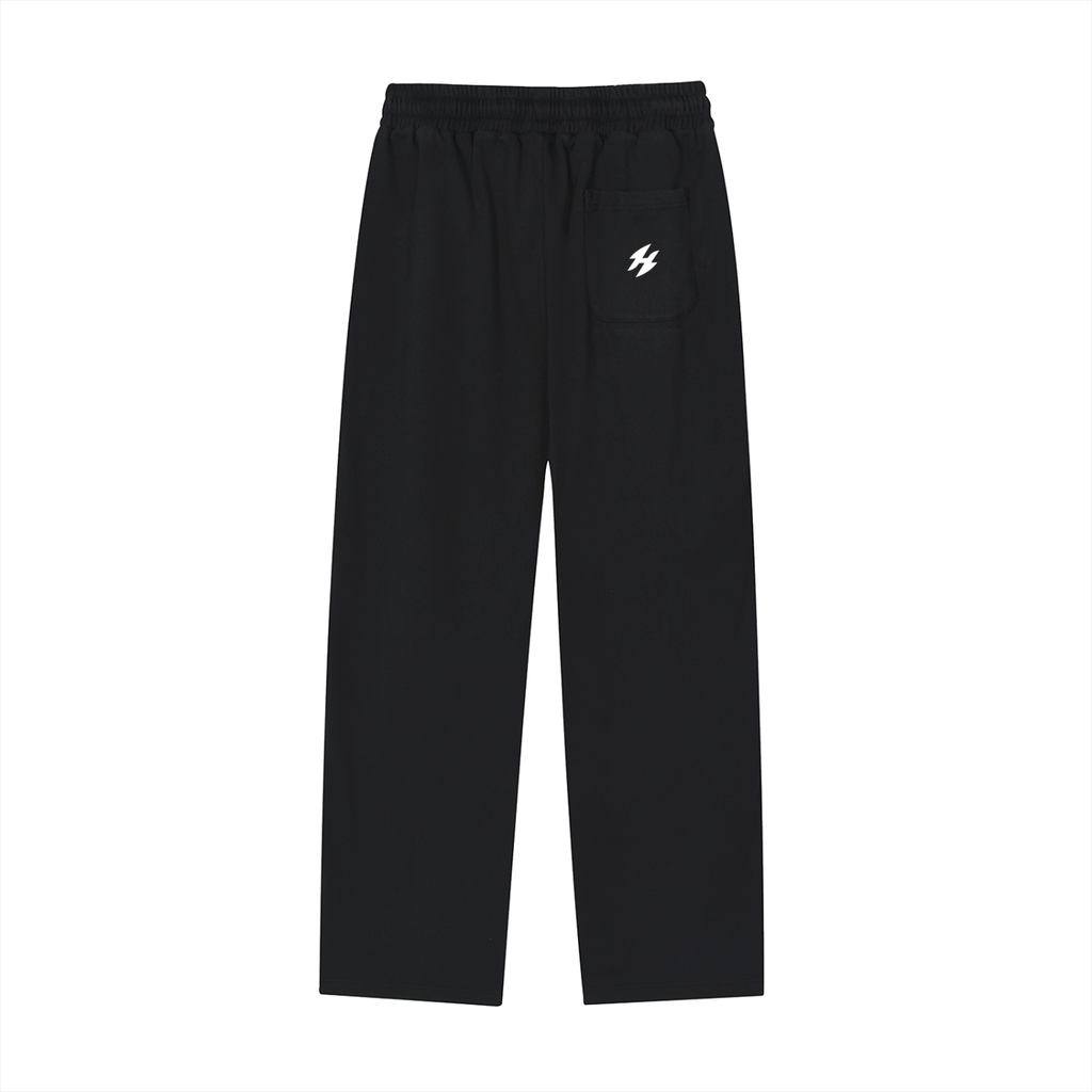 Honos Striped Straight-Leg Sweatpants