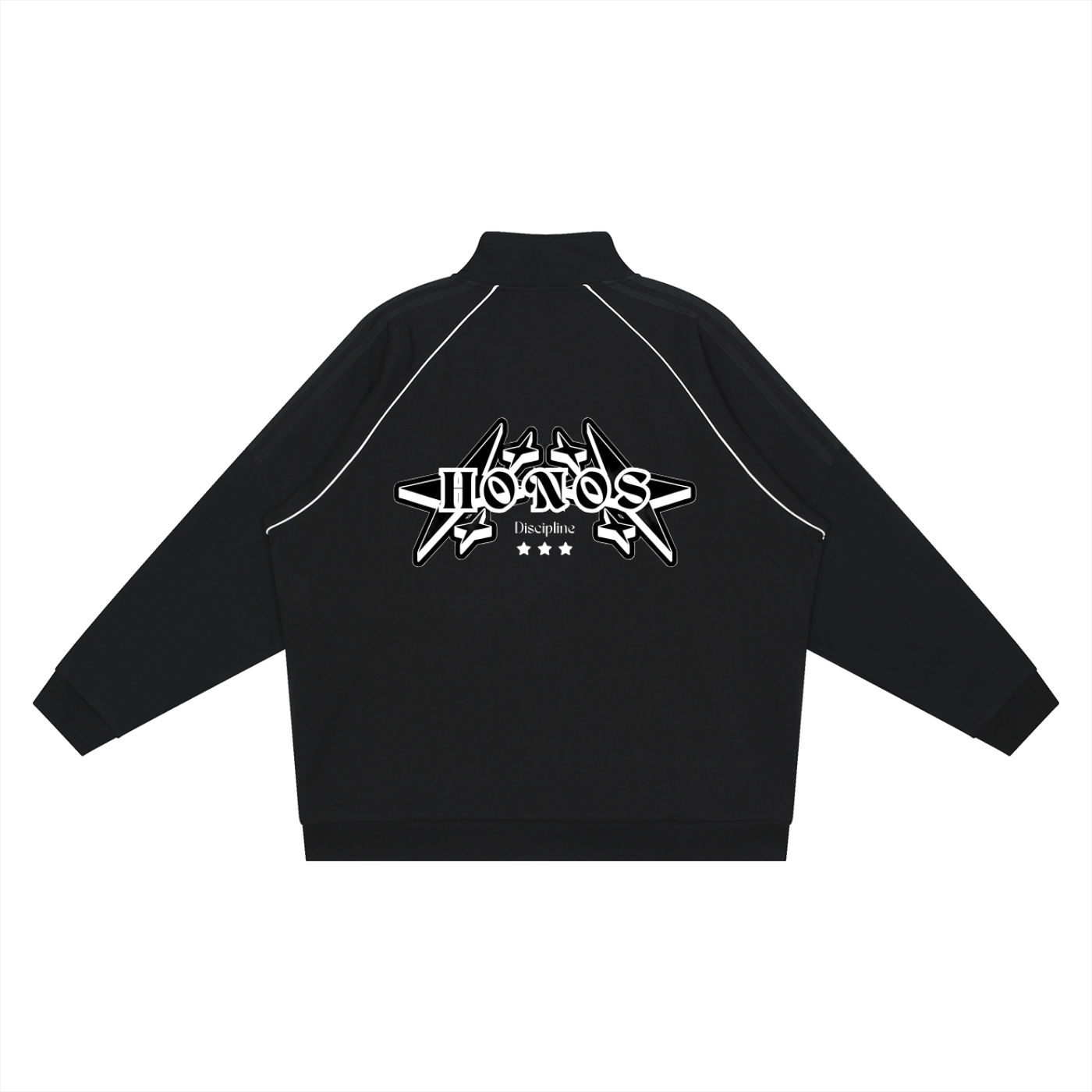 Honos Striped Sleeve Jacket