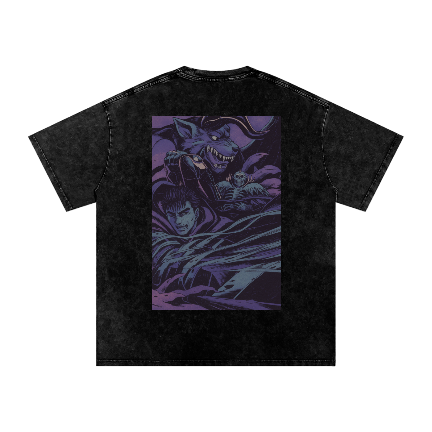 Ascend: Eclipseborn — Acid-Washed Oversized T-Shirt