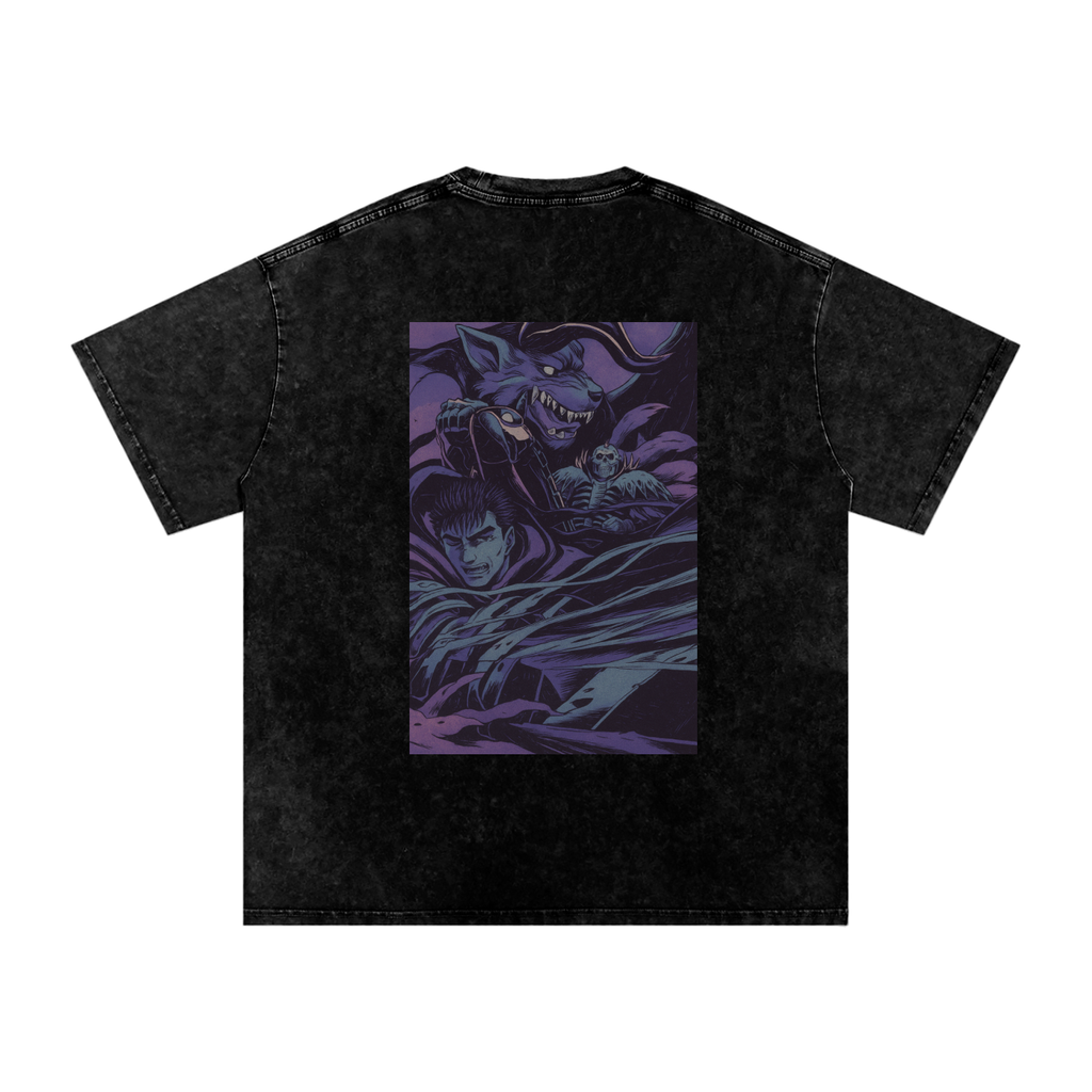Ascend: Eclipseborn — Acid-Washed Oversized T-Shirt