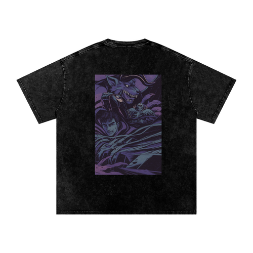 Ascend: Eclipseborn — Acid-Washed Oversized T-Shirt